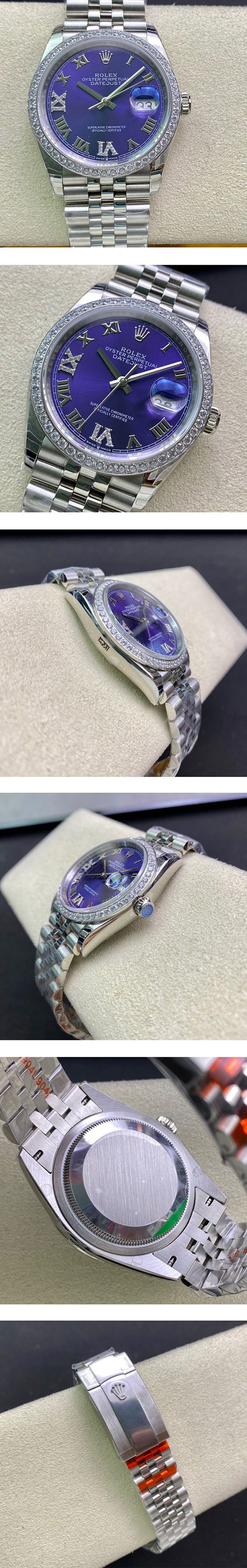 【2025人気】【36mm】デイトジャスト 時計コピーM126284RBR-0013